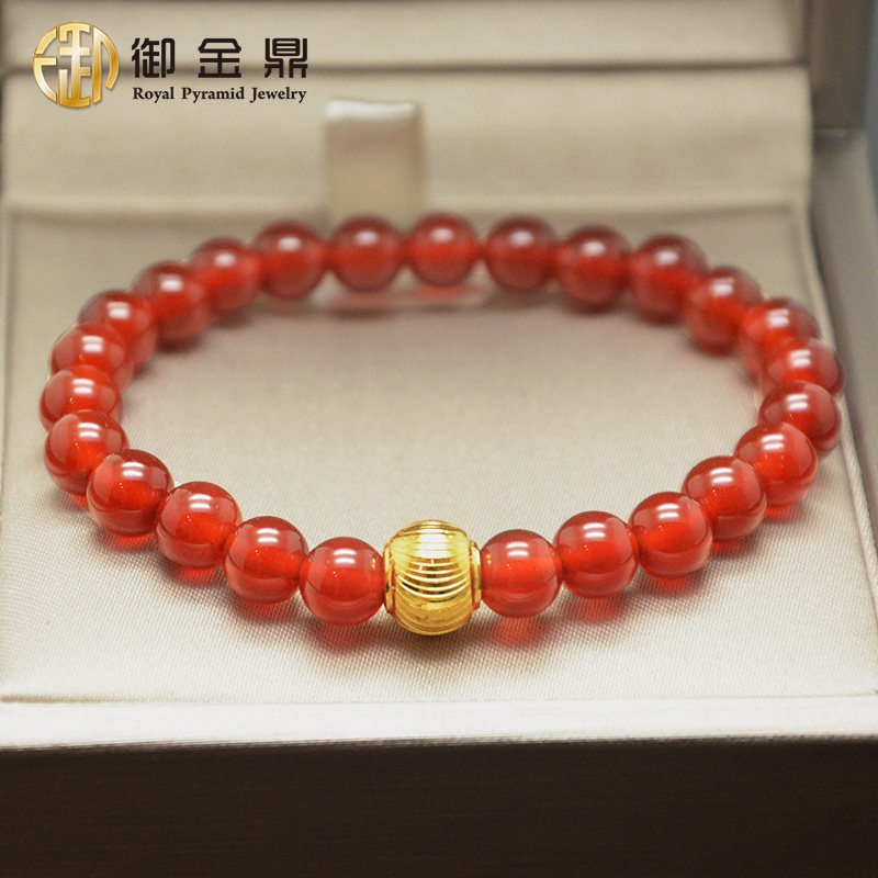 御金鼎3D硬金999足金月牙圆黄金珠手链情侣转运串珠送礼物正品|ruв категории ювелирные изделия/алмаз/жадеит/золото, золотые украшения (новый), украшения - от Buy2taobao.com для оказания профессиональной услуги покупки агента Taobao