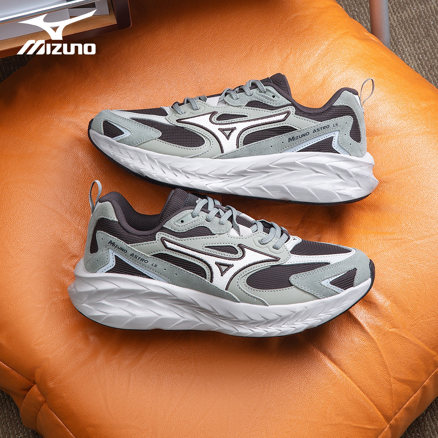 Mizuno美津浓复古跑步鞋透气回弹