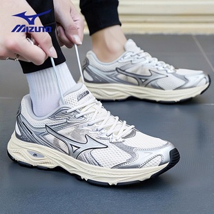 Mizuno美津浓休闲鞋男鞋女鞋2026春季新款潮流透气回弹跑步运动鞋