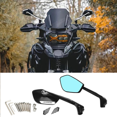 适用 宝马S1000R S1000XR改装件后视镜 c400gtHP719倒视镜CNC铝合