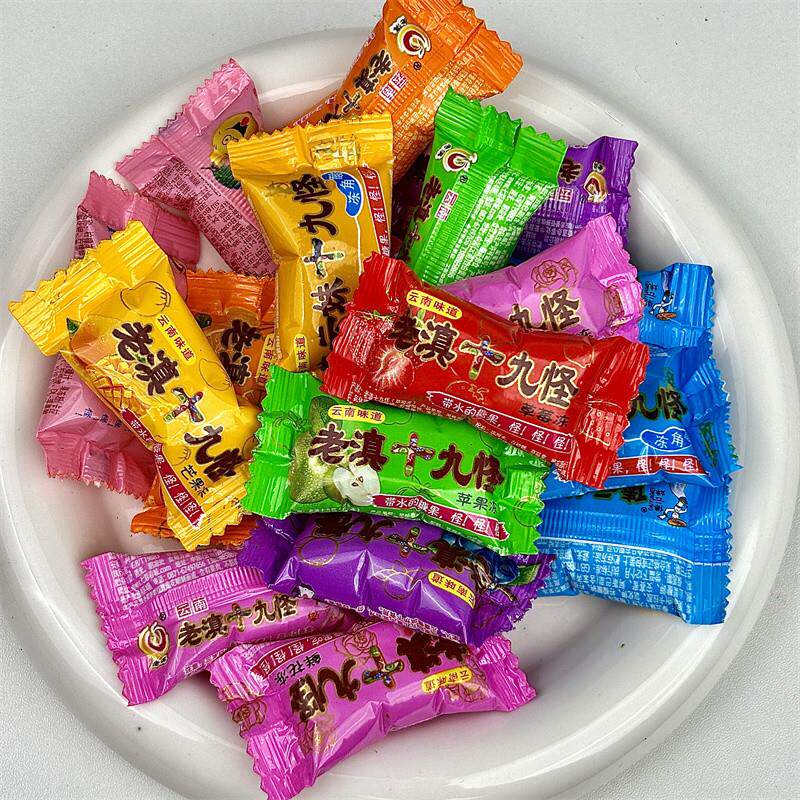 云南特产十九怪酸角冻糖果老滇果冻布丁孕妇儿童食品500g