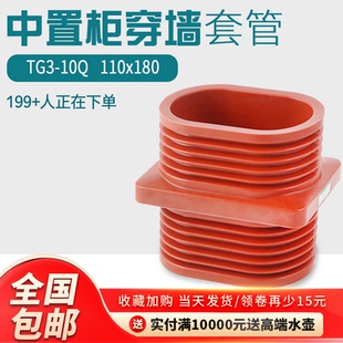 10Q 10KV环氧树脂 中置柜配件 母线绝缘TG3 180高压穿墙套管 110