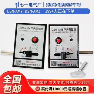 BMY 户内电磁锁DSN反向电磁锁高压开关柜门锁DSN AMY AMZ BMZ
