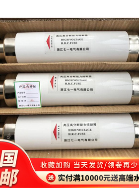 高压熔断器XRNT10-12KV50A63A80A100A125A高分断限流熔断管保险丝