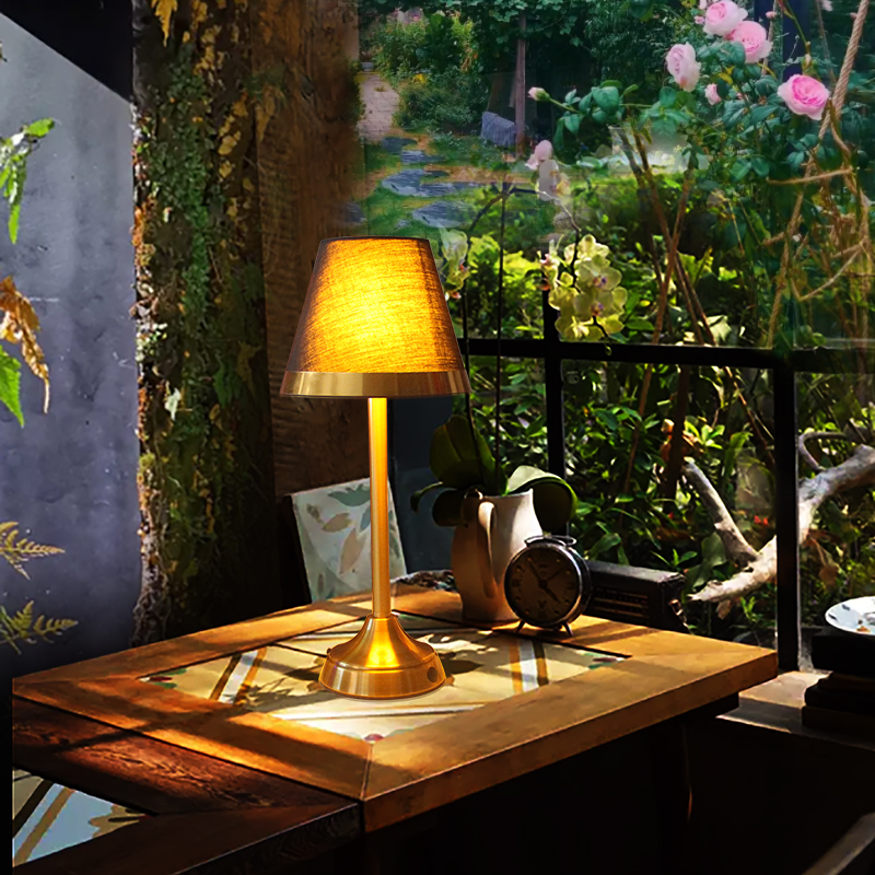 复古led酒吧充电台灯欧式餐厅