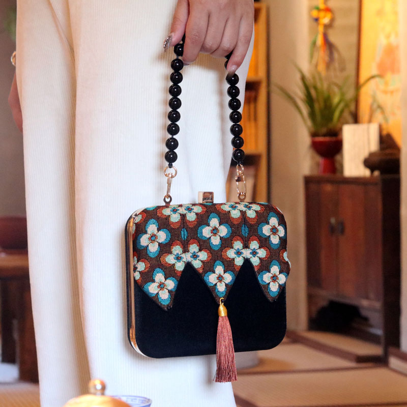 KK9复古迷你小方包国风新款包邮