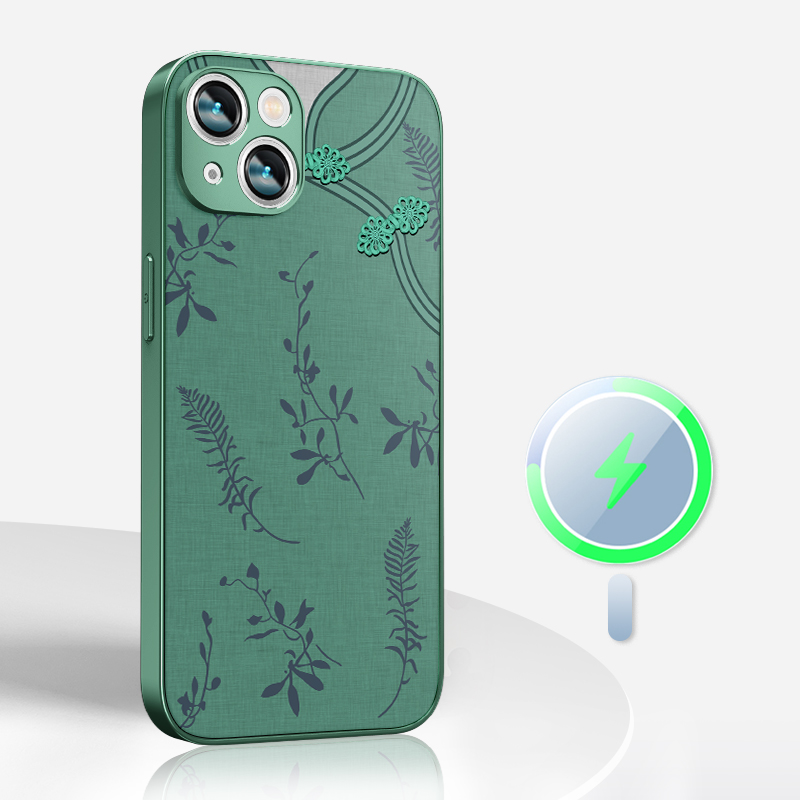 苹果女磁吸手机壳旗袍中国风新款