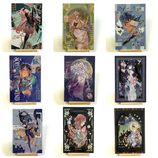 第九航道明信片离型本特材小卡镭射票吧唧日历原创人物 纸质周边