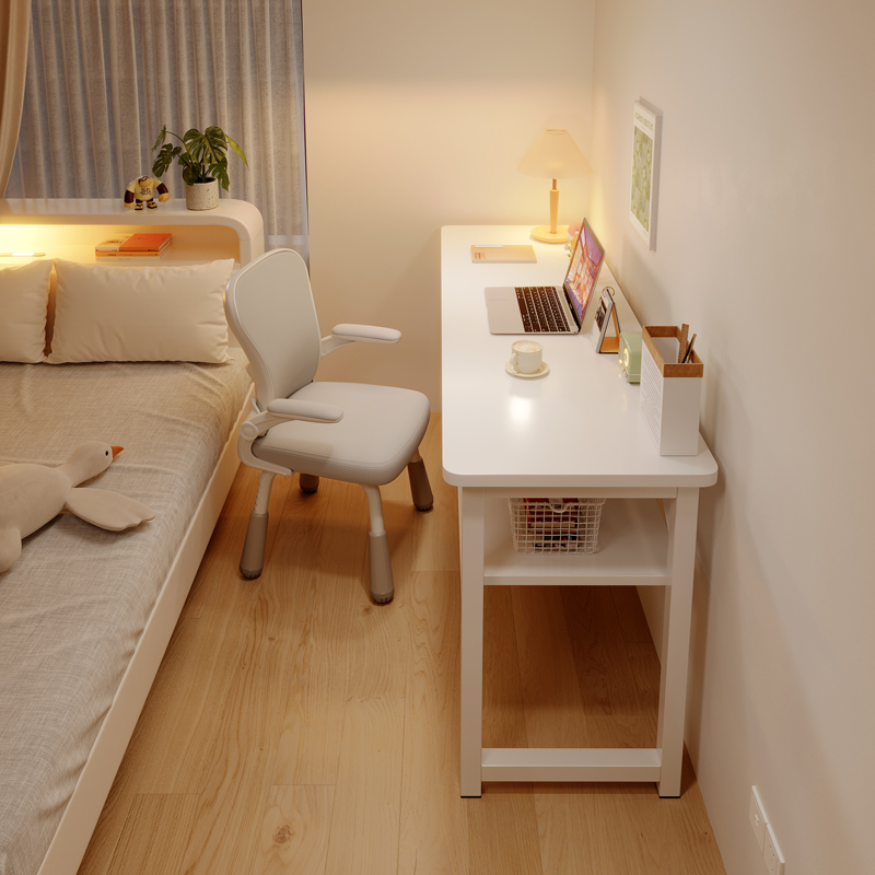 当天发货实木书桌女生卧室电脑桌