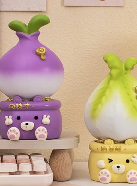 光影树脂祈福治愈风公仔