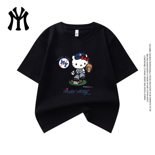 官方正品夏季情侣纯棉短袖潮流短袖儿童爆款26新款T恤男女款4