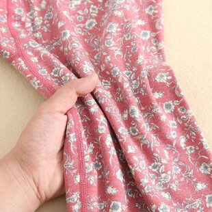 高腰妈妈衬裤 大码 内穿老人奶奶棉毛 女士保暖秋裤 韩国中老年人线裤