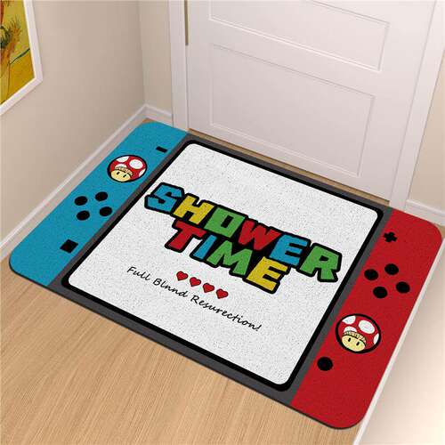 游戏机入户门丝圈地垫室