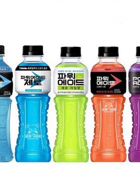 POWERADE 340ml果味混合风味饮品运动饮料颖莎龙队红婵同韩国进口