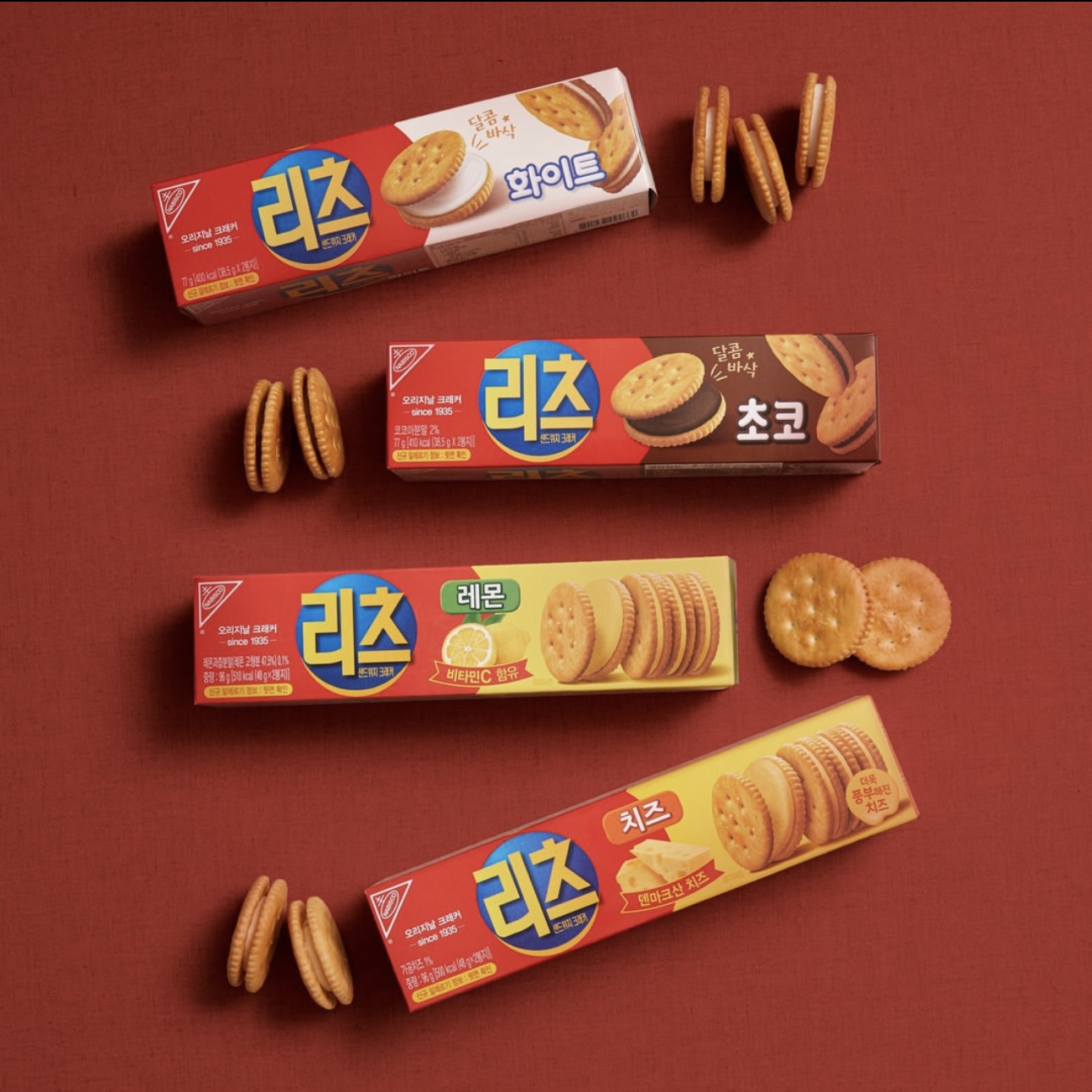 韩国进口零食ritz多口味