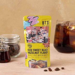 bs榛果啡式国进3l便店奶t联名咖榛子甜美咖啡韩口饮料20m利加冰加