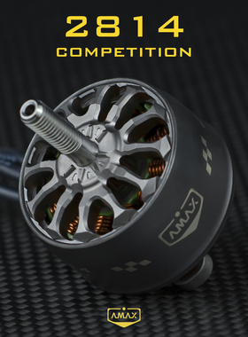 2814高端暴力精密动平衡高效无刷电机 穿越无人机航模 AMAX亚马仕
