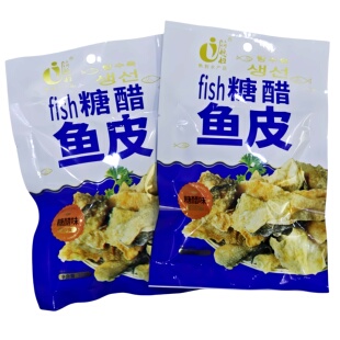 俏媳妇糖醋鱼皮香辣酸甜香脆鱼皮零食鳕鱼皮学生解馋零食糖醋味