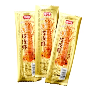 佳兴哥素皮皮虾面筋制品辣条休闲食品香辣味麻酱解馋零食校园追剧