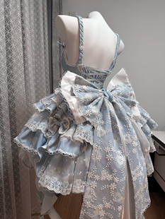 交响编织 Smoothy 森屿 云柄 lolita 连衣裙 定金页面