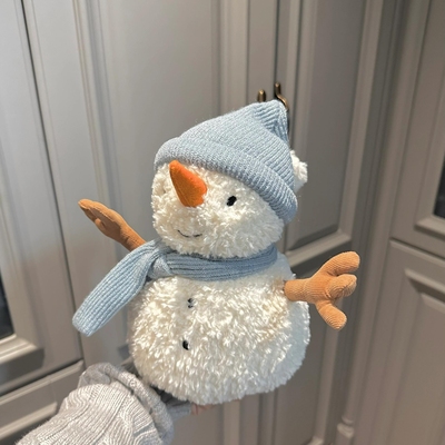 萨米小雪人玩偶可爱毛绒玩具女生圣诞生日礼物抱睡公仔伴手礼娃娃