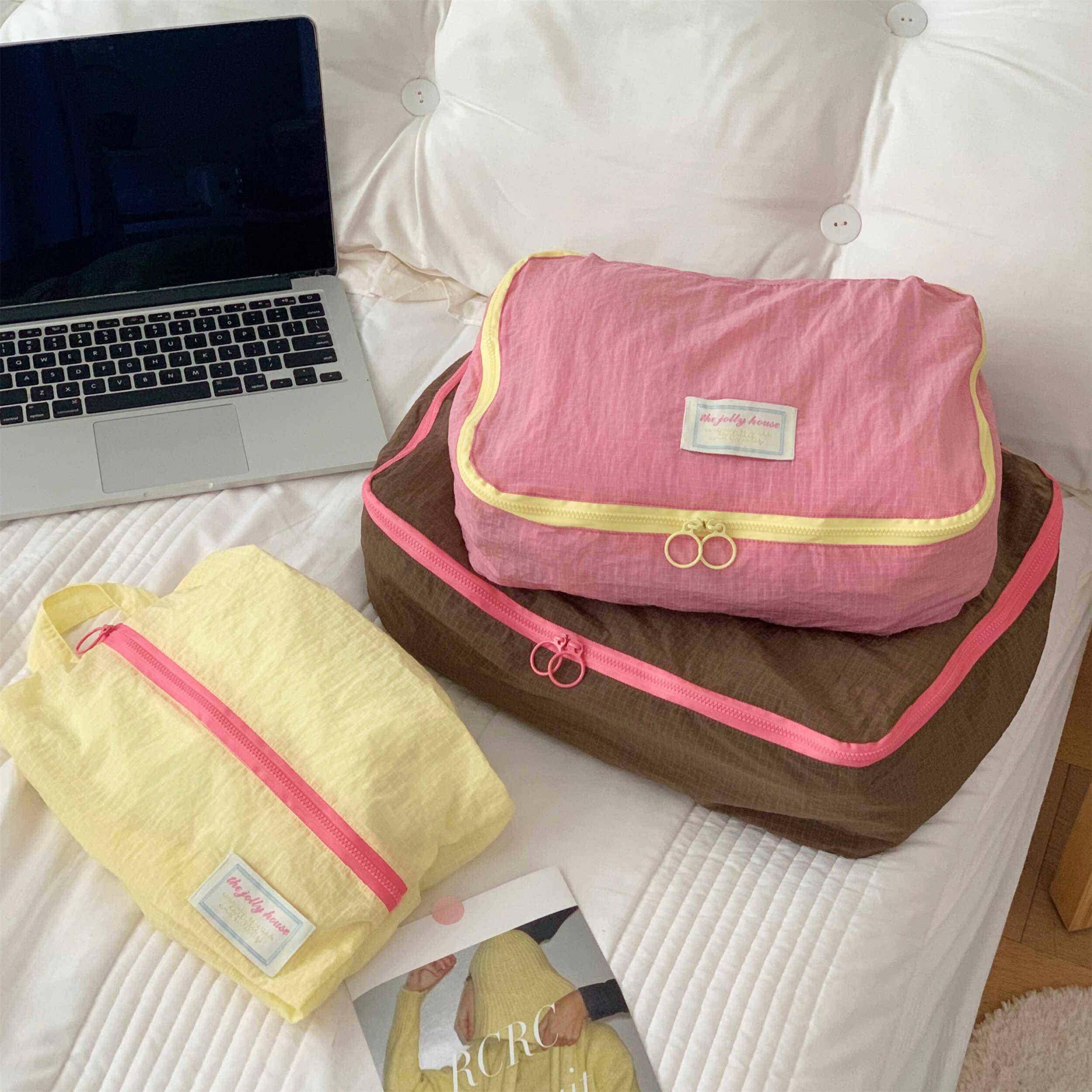 旅行收纳袋出差行李箱衣物分装袋防水尼龙布袋套装内衣裤整理包,收纳整理,衣物收纳袋,淘宝优惠券,粉丝福利购,淘宝优惠卷