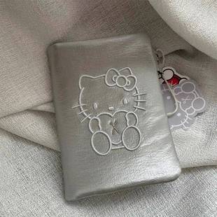 证件收纳包可爱猫咪护照夹登机牌身份证一体卡包多功能可携式钱包