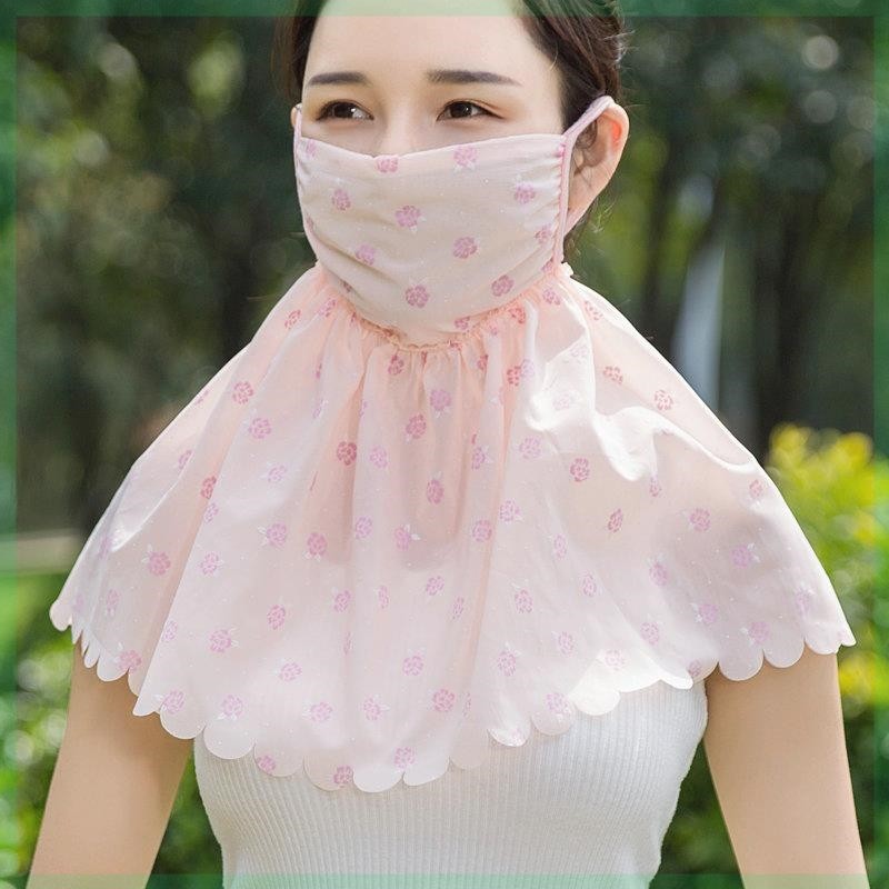 防晒口罩女防紫外线韩国护颈脖子眼角遮阳全脸大夏季户透气薄款士|msdalam kategori rumah harian, Peralatan perlindungan, topeng - dari Buy2taobao.com untuk memberikan perkhidmatan ejen Taobao profesional membeli