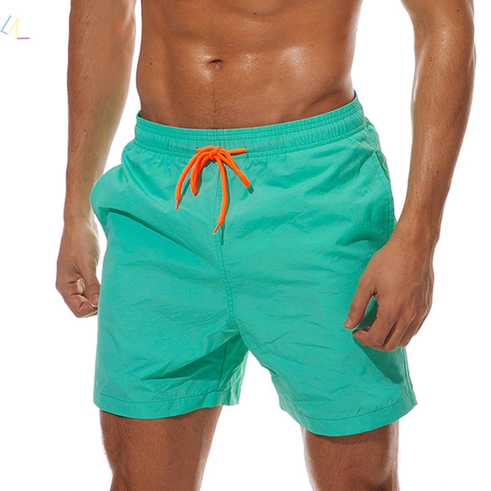 Quick Dry Swimming Shorts For Men Swimsuit Swim Trunk Summer