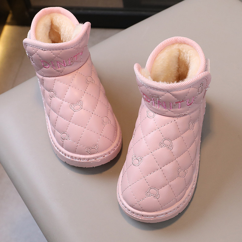2025儿童保暖棉靴新款雪地加厚女童靴棉鞋冬季潮男童加绒大棉防滑,童鞋/婴儿鞋/亲子鞋,雪地靴,淘宝优惠券,粉丝福利购,淘宝优惠卷