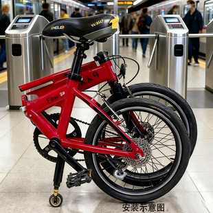 大行折叠车快拆推行车辅助轮自行车万向轮子停车轮圆管易行轮骑行
