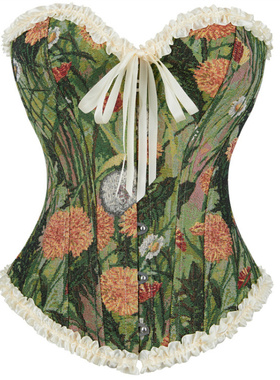 艾米丽复古油画风女士束腰美体宫廷塑身上衣塑形束身衣corset