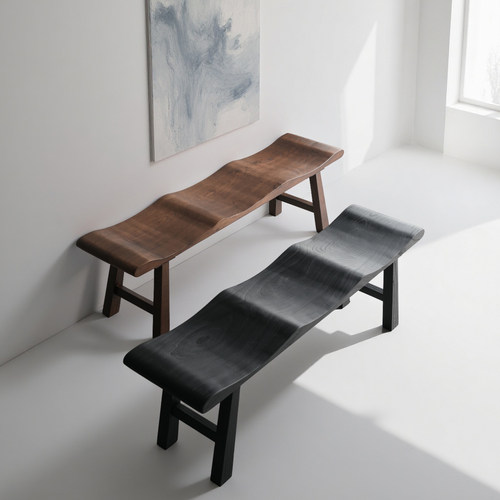 实木长条凳民宿复古床尾凳餐凳子