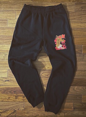 UNDERINSANE自曝咔叽铺 虎年限定 Tiger-Insane卫裤 咔叽复古潮流