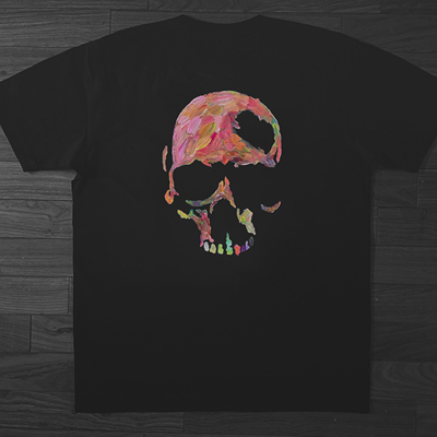 UNDERINSANE自曝大理石彩虹T恤