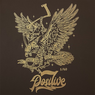 编号唯一 暗金限定60件 UNDERINSANE自曝咔叽铺七周年 POSI7IVE