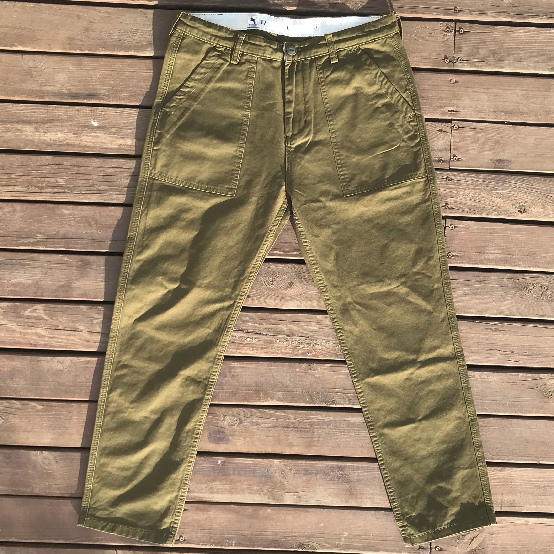 UNDERINSANE 1958BakerPants OG107越战军裤 锁链封边斜纹全棉|msdalam kategori Pakaian Lelaki, seluar santai - dari Buy2taobao.com untuk memberikan perkhidmatan ejen Taobao profesional membeli
