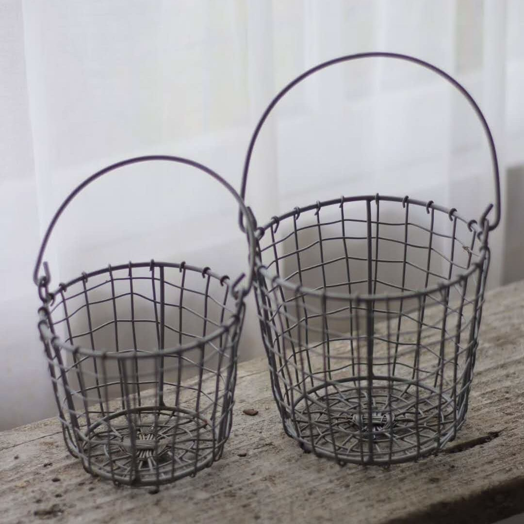 铁丝小提篮