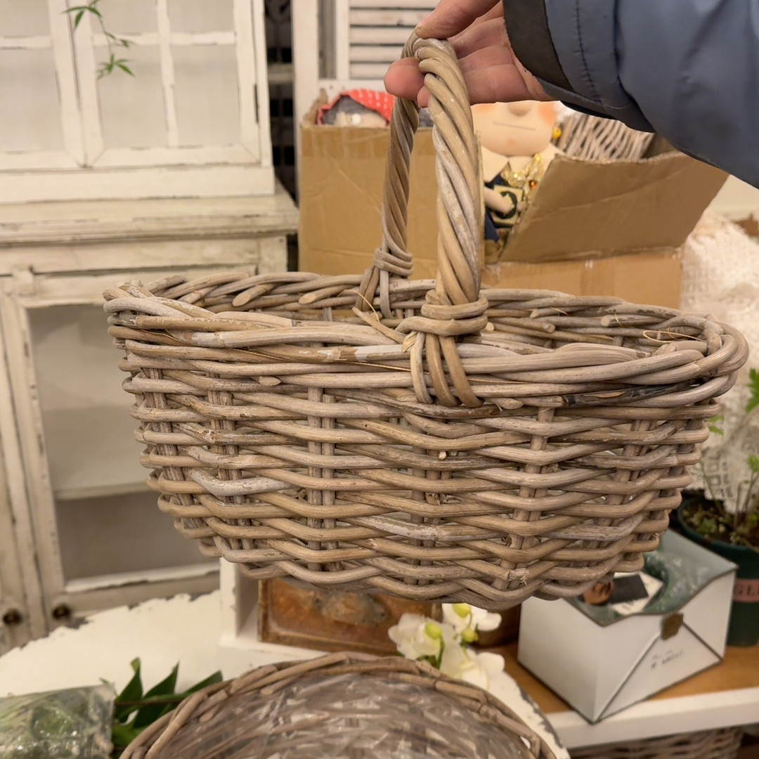 经济版进口印尼藤提篮中号