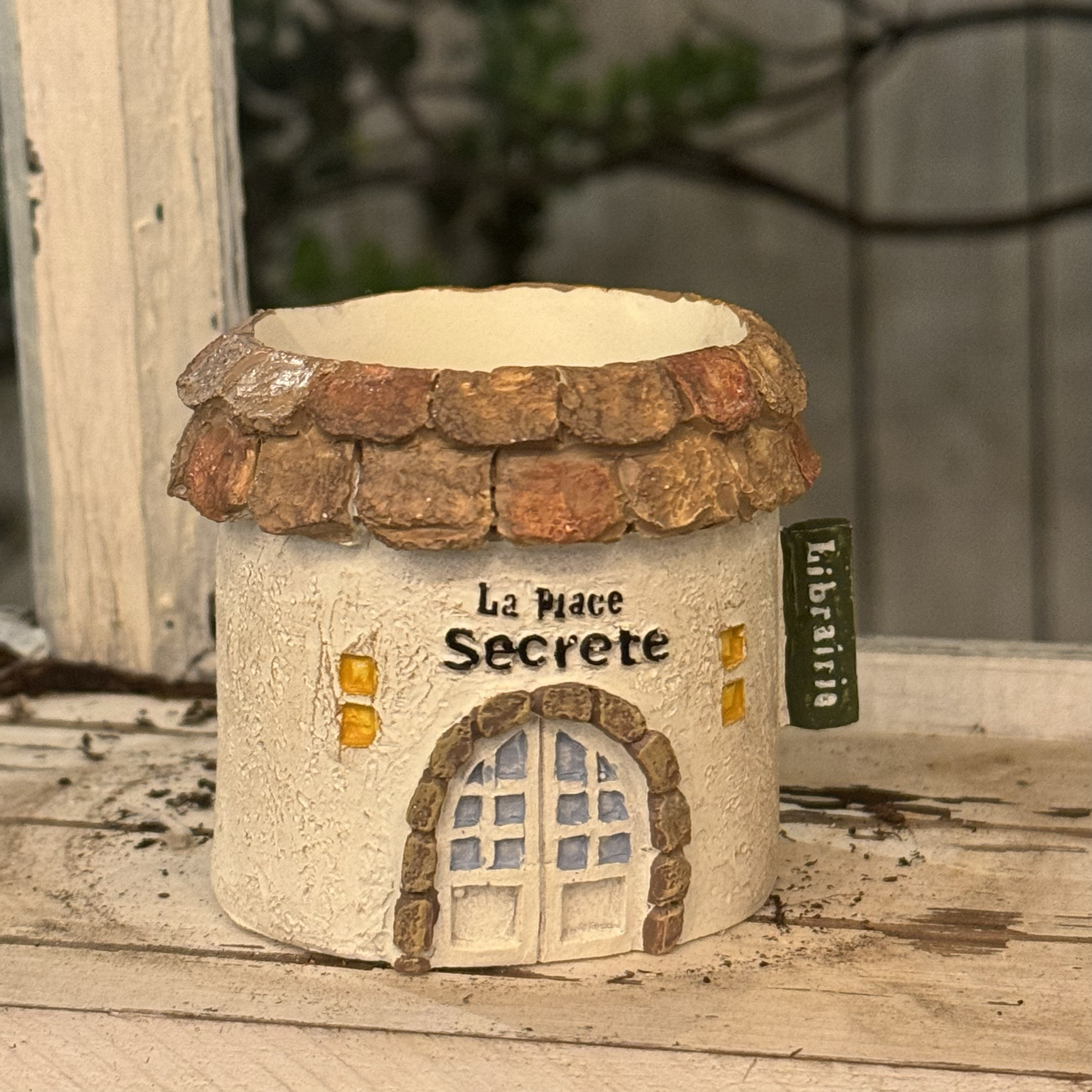 创意小清新我的花园场景多肉植物房子花盆客厅办公室摆件杂货花园