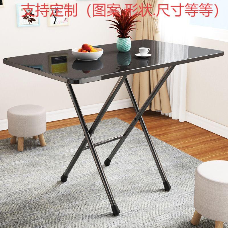 便携式小桌子折叠桌多功能电脑桌可折叠美甲桌吃饭桌出租屋床边桌