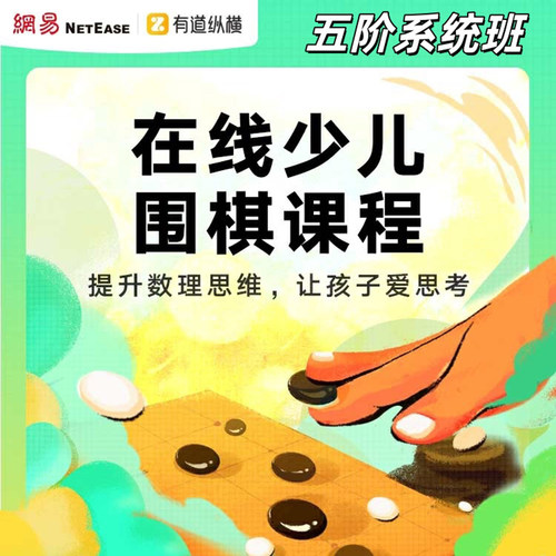 有道纵横少儿围棋直播课（五阶系统班）