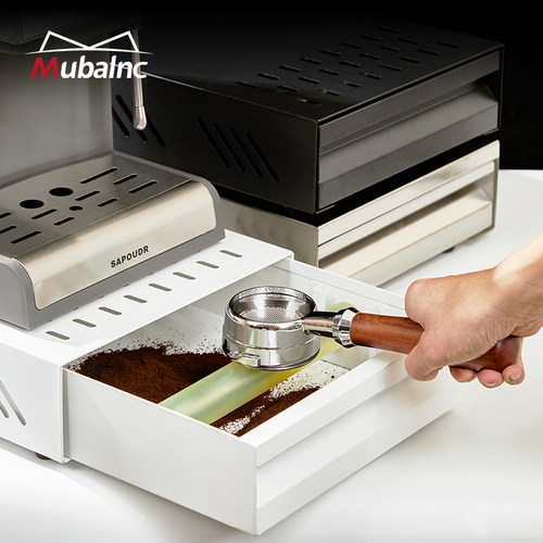 加厚抽屉式咖啡机粉渣盒