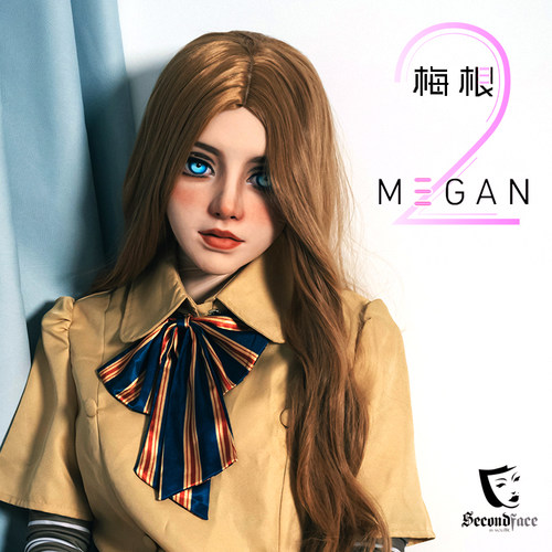 M3GAN 梅根 cosplay仿真头套萝莉KIG BJD头壳漫展