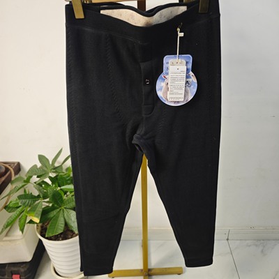 艾伦雪5915男羊毛护膝保暖裤