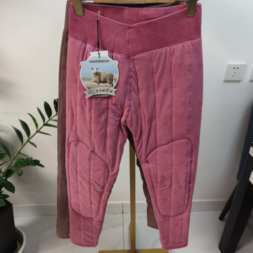 丰容加厚羊毛保暖裤女轻薄保暖