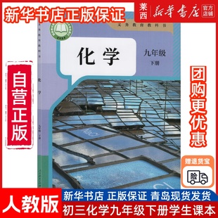 【新华书店正版】2025春季新版初中9九年级下册化学书课本教材人教版初3三下学期化学书九年级人教版化学下册人民教育出版社