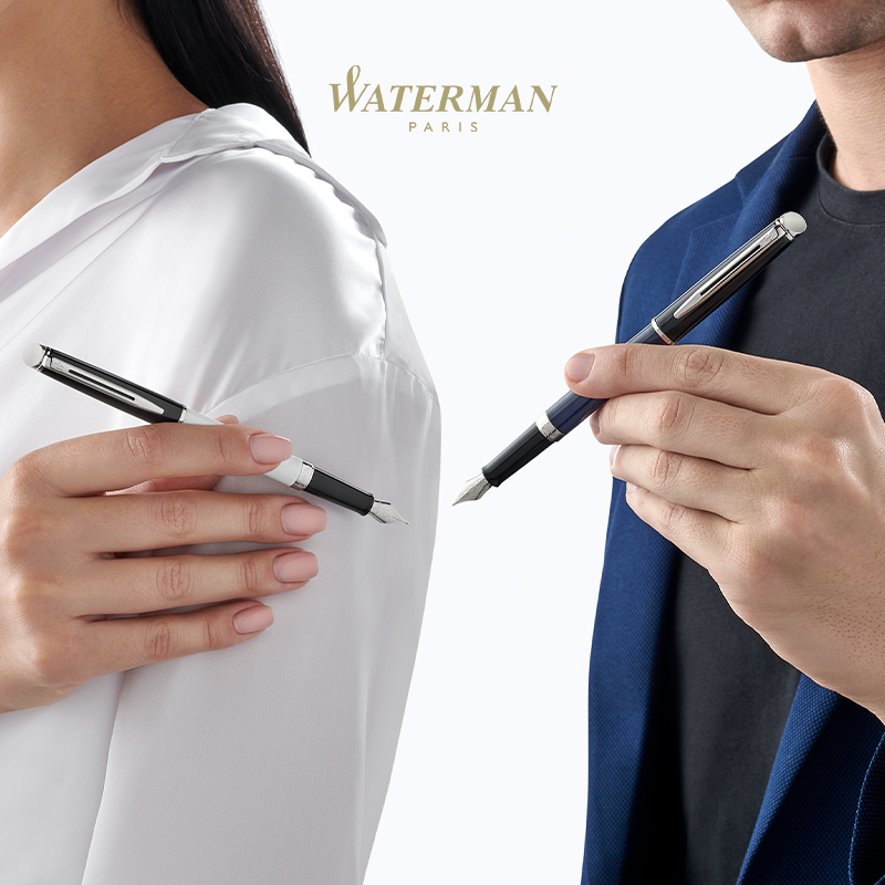 WATERMAN/威迪文隽雅系列灵感紫优雅蓝墨水笔钢笔礼盒成人练字专