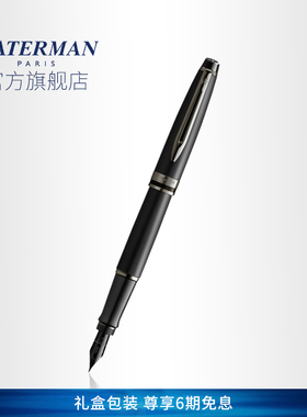 【节日礼物】waterman威迪文权威金属质感特别版墨水笔男女士办公送礼钢笔水人签字笔