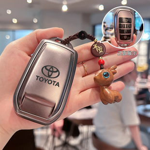 适用25款丰田塞纳钥匙套24款埃尔法赛那威尔法格瑞维亚车遥控壳扣